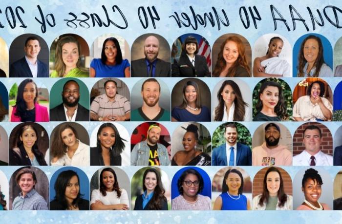 collection of headshots of the ODU 40 under 40 class of 2024