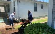 Strome staff and faculty volunteer at the Hope House